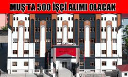 Muş Valiliği'nden istihdam fırsatı: 500 kişilik kontenjan açıldı