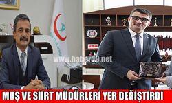 Muş ve Siirt İl Sağlık Müdürlüğü’nde görev değişikliği
