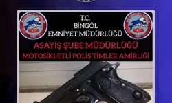 Bingöl Polisi Ruhsatsız Silah Taşımaya Geçit Vermedi