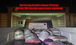 Van Gölü’nde kaçak balık avına rekor ceza