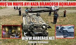 Muş’ta Mayıs ayı bilançosu: 89 trafik kazası meydana geldi, 74 kişi yaralandı