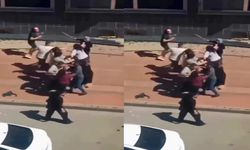 Elazığ'da Aileler Sokakta Birbirine Girdi