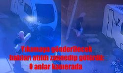 Elazığ’da Halı Hırsızlığı Kamerada