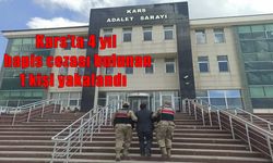 Kars’ta Hakkında 4 Yıl 10 Ay Hapis Cezası Bulunan Şahıs Yakalandı