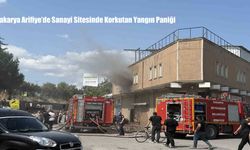 Sakarya Arifiye’de Sanayi Sitesinde Korkutan Yangın Paniği
