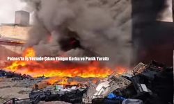 Patnos’ta İş Yerinde Çıkan Yangın Korku ve Panik Yarattı
