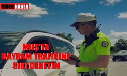 Muş'ta Kurban Bayramı öncesi trafik denetimleri artırıldı
