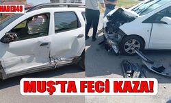 Muş’ta korkutan kaza