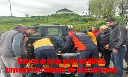 Kars’ta yıldırım düştü: 1 yaralı