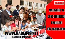 Malazgirt’te öğrencilerin hazırladığı projeler görücüye çıktı