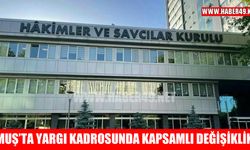 HSK 2025 Kararnamesi’yle Muş’ta yargı kadrosunda kapsamlı değişiklik