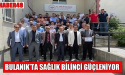 Bulanık’ta sağlık bilinci güçleniyor: ‘SAHA Sağlık Elçileri Akademi Eğitimleri’ başarıyla tamamlandı