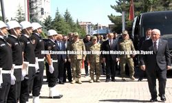 Milli Savunma Bakanı Yaşar Güler’den Malatya’ya Kritik Ziyaret