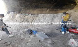 Tunceli Çemişgezek’te Urartu Mağaralarında Eşsiz Temizlik Operasyonu