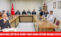 Bursa Muş Eğitim ve Hizmet Vakfı’ndan Çimen Güler’e özel burs desteği