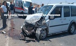 Siirt’te Organize Sanayi Bölgesi’nde Korkutan Kaza: 4 Kişi Yaralandı