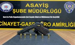 Kars’ta Polis Uygulamasında Çok Sayıda Silah ve Mühimmat Ele Geçirildi