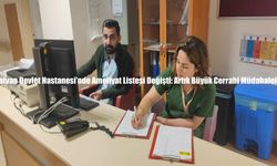 Tatvan Devlet Hastanesi'nde Ameliyat Listesi Değişti: Artık Büyük Cerrahi Müdahaleler de Var