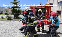 İtfaiyeden Sağlıkçılara Kritik Yangın Tatbikatı: Gerçeği Aratmayan Anlar