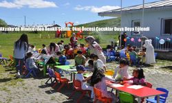 Akyaka’da Miniklerden Renkli Şenlik: Okul Öncesi Çocuklar Doya Doya Eğlendi