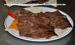 Erzincan’da Bayram Öncesi Döner Fiyatlarına Şok Zam! 100 Gram Et Döner 320 Lira Oldu