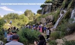 Erzincan’ın Doğal Cenneti Girlevik Şelalesi, Bayramda Tatilcilerin Gözdesi Oldu