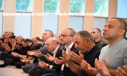 Malatyalılar, Bayram Sabahına Camilerde Hep Birlikte Uyandı