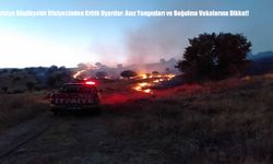 Malatya Büyükşehir İtfaiyesinden Kritik Uyarılar: Anız Yangınları ve Boğulma Vakalarına Dikkat!