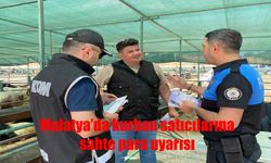 Malatya’da kurbanlık pazarında sahte para alarmı! Polis ekipleri uyardı