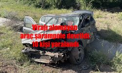 Malatya hekimhan’da feci kaza: 7’si çocuk 10 yaralı