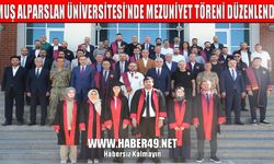 Muş Alparslan Üniversitesi’nde mezuniyet coşkusu