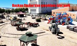 Başkan Taşkın’dan çocuklara özel park