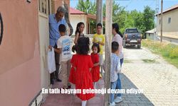 Erzincan’da Şeker Gibi Bayram: Çağlayan’da Çocuklar Gelenekleri Yaşatıyor