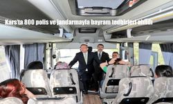 Kars’ta Bayramda Güvenlik Önlemleri Üst Seviyede