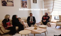 Erzurum Aile ve Sosyal Hizmetler İl Müdürlüğü’nden Şehit Ailelerine Bayramda Destek