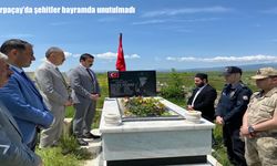 Arpaçay’da şehitler Kurban Bayramı’nda dualarla anıldı