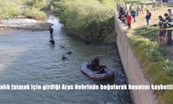 Erzurum’da Trajik Olay: Aras Nehri Balık Tutmaya Girdi, Bir Daha Çıkamadı