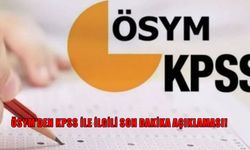 ÖSYM'den kritik KPSS 2025 kararı: Sadece lisans mezunları girebilecek