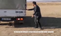 Günebakan Köyü’nde gençlerin duba yerine taş kullandığı sınav hazırlığı gülümsetti