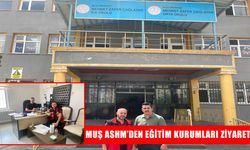 Muş Aile ve Sosyal Hizmetler İl Müdürlüğü’nden eğitim kurumlarına ziyaret