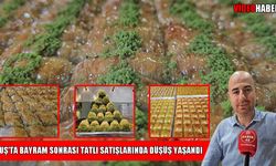 Muş’ta tatlılar tezgahlarda kaldı