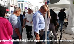 Van İpekyolu’nda sigara ve obeziteyle mücadeleye yönelik sağlık standları kuruldu