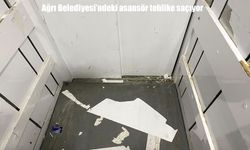 Ağrı Belediyesi Hizmet Binasındaki Asansör Kullanılamaz Hâlde