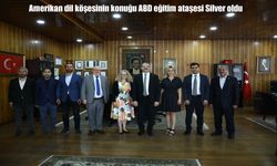 ABD Eğitim Ataşesi John Silver, Atatürk Üniversitesi'nde Amerikan Dil Köşesi Programına Katıldı