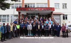 Olur’da Kaymakam Mehmet Kaan Kini İçin Veda Yemeği