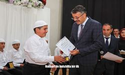 Hakkari’de Hafızlıkta Tarihi Gün: Yüksekova Hafız İmam Hatip Ortaokulu İlk Mezunlarını Verdi