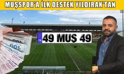 Muşspor’a özel plaka gelirleri başladı: İlk destek Erkan Yıldırak’tan