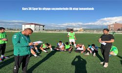 Kars 36 Spor’da Altyapı Seçmeleri Nefes Kesti: Geleceğin Yıldızları Sahaya Çıktı