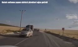 Elazığ-Tunceli Yolunda hatalı sollama facianın eşiğinden döndürdü