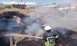 Pasinler’de ahır yangını korkuttu: Alevler zamanında kontrol altına alındı
